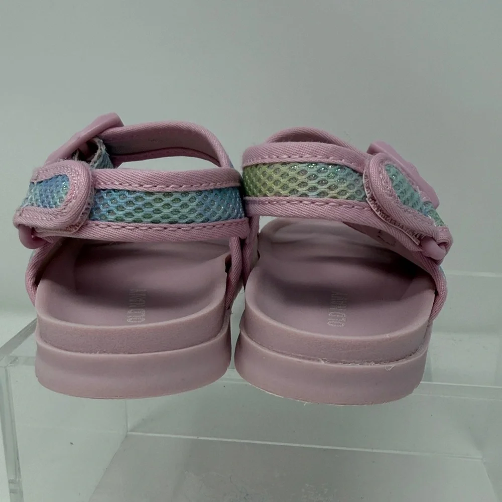 Old Navy Mermaid Mesh Double Strap/Buckle Sandals Size 8
